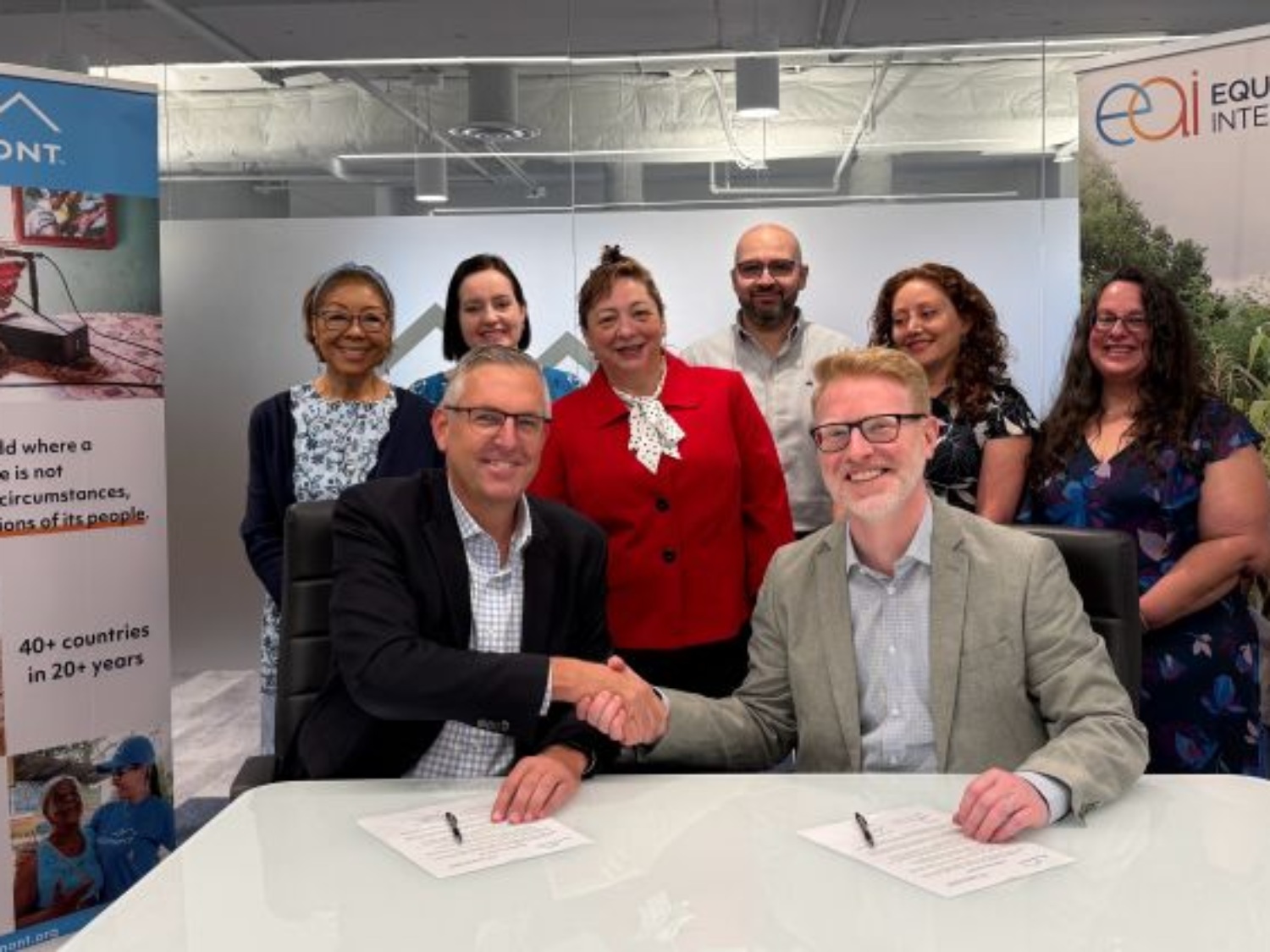 Under a new strategic agreement announced today, Equal Access International (EAI) is joining Blumont, Inc. Blumont’s acquisition of EAI unites two organizations with complementary experience and a shared commitment to the communities they serve around the world.“I am thrilled to welcome EAI to Blumont,” said Jonathan Nash, Blumont’s President & CEO. “EAI joining our team is an opportunity to build on our collective strengths as the sector transforms.”Blumont and EAI bring together decades of experience across international development and humanitarian assistance, working with communities navigating protracted crises and shifting social, political, and economic conditions. Recent programming reflects that, while their missions are aligned, the organizations implement activities across diverse geographies and contexts.“This agreement was borne out of a shared approach and vision for the future,” said Graham Couturier, President & CEO of EAI. “Working together creates spaces and opportunities for new thinking and greater resilience. On behalf of everyone at EAI, I am delighted to be joining forces with Blumont.”EAI will continue implementing ongoing work under its established name, and Couturier will remain as EAI’s President & CEO.The acquisition proceeded with the full endorsement of both organizations’ boards of directors. With the agreement, Blumont becomes the sole member of EAI’s Board of Directors, with Blumont’s Board of Directors providing guidance and oversight. Three members of EAI’s current Board have been nominated to serve on Blumont’s Board; Couturier will join Blumont’s Executive Management Team.“Our goal is to evolve with purpose, while staying grounded in what matters most,” said Nash. “We’re committed to the people we work with—communities, donors, and partners—and we’ll continue challenging ourselves to deliver with even greater efficiency and impact.”In line with the agreement, integration is expected to take several months, with a focus on maximizing operational efficiencies and establishing a foundation for organizational resilience. Media Advisory: Blumont and Equal Access International Unite to Expand Global Impact (September 8, 2025) %%sitename%%